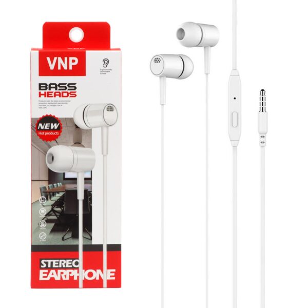 هندزفری باسیم VNP – سفید – DST