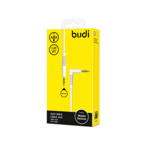 کابل AUX به AUX بودی مدل Budi DC150X9012 طول 1.2 متر